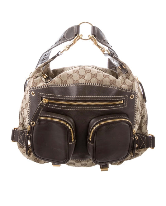 Gucci Monogram Medium Darwin Convertible Backpack