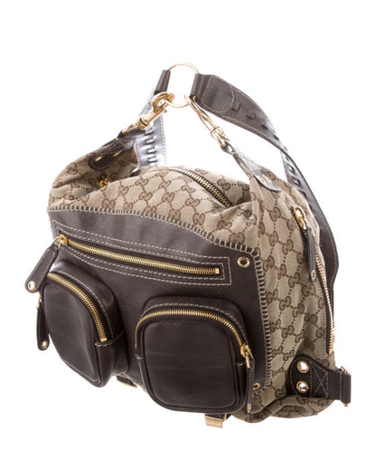 Gucci Monogram Medium Darwin Convertible Backpack