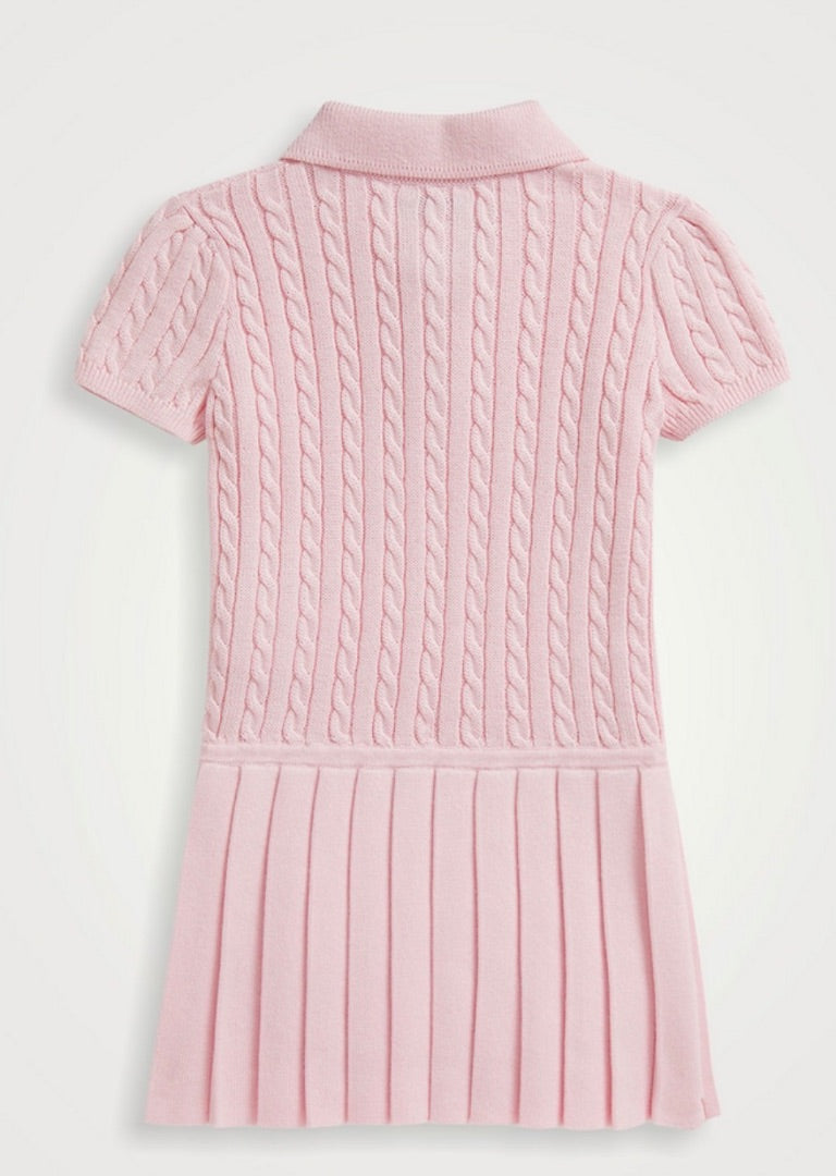 Kids Polo Ralph Lauren Mini-Cable Polo Sweater dress