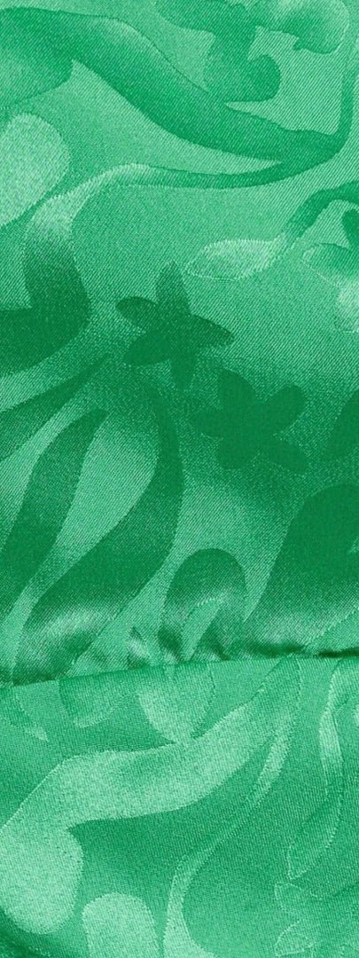 Saloni Alena Silk-Satin Jacquard Dress