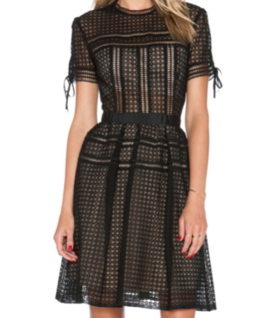 Self Portrait Aurelia Lace Dress