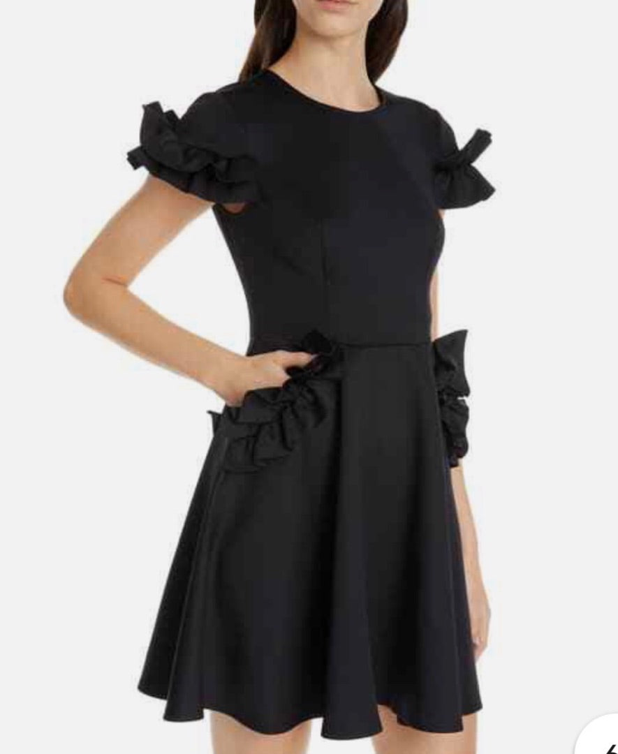 Ted Baker Ruffle detail skater dress