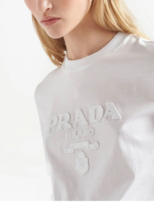 Prada Embroidered Tshirt