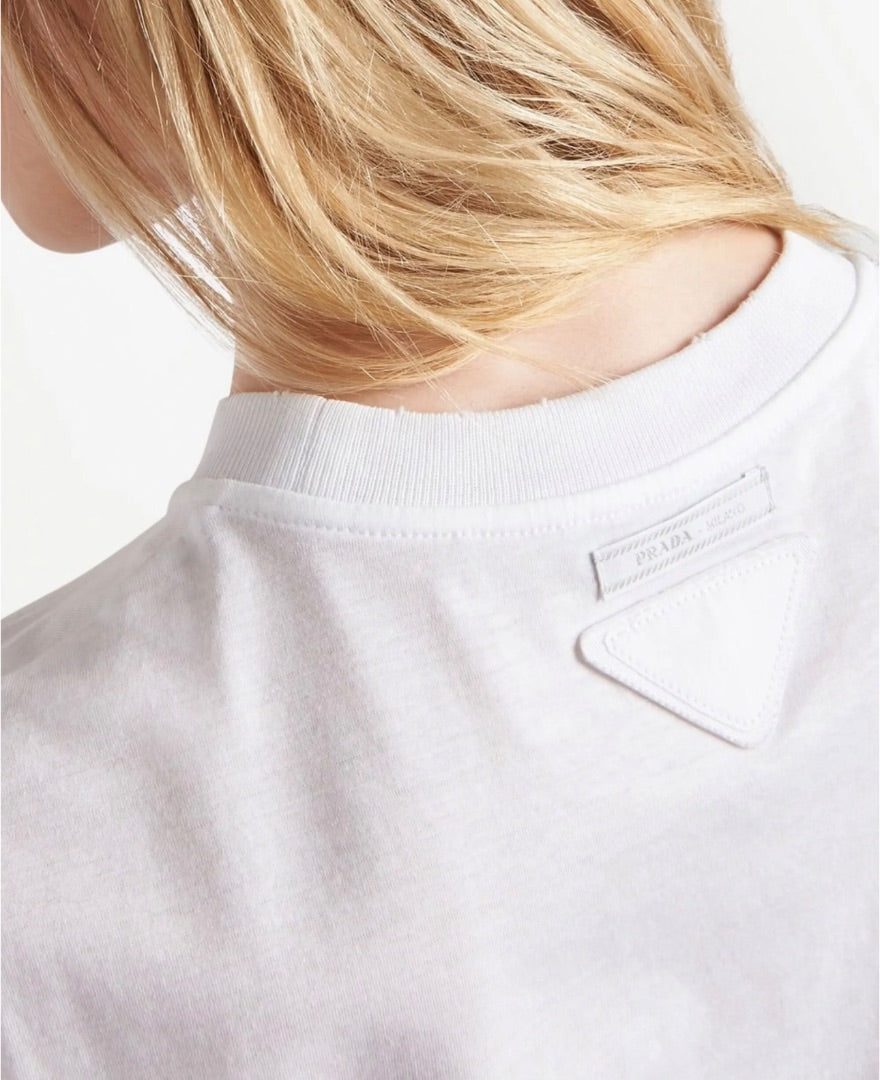 Prada Embroidered Tshirt