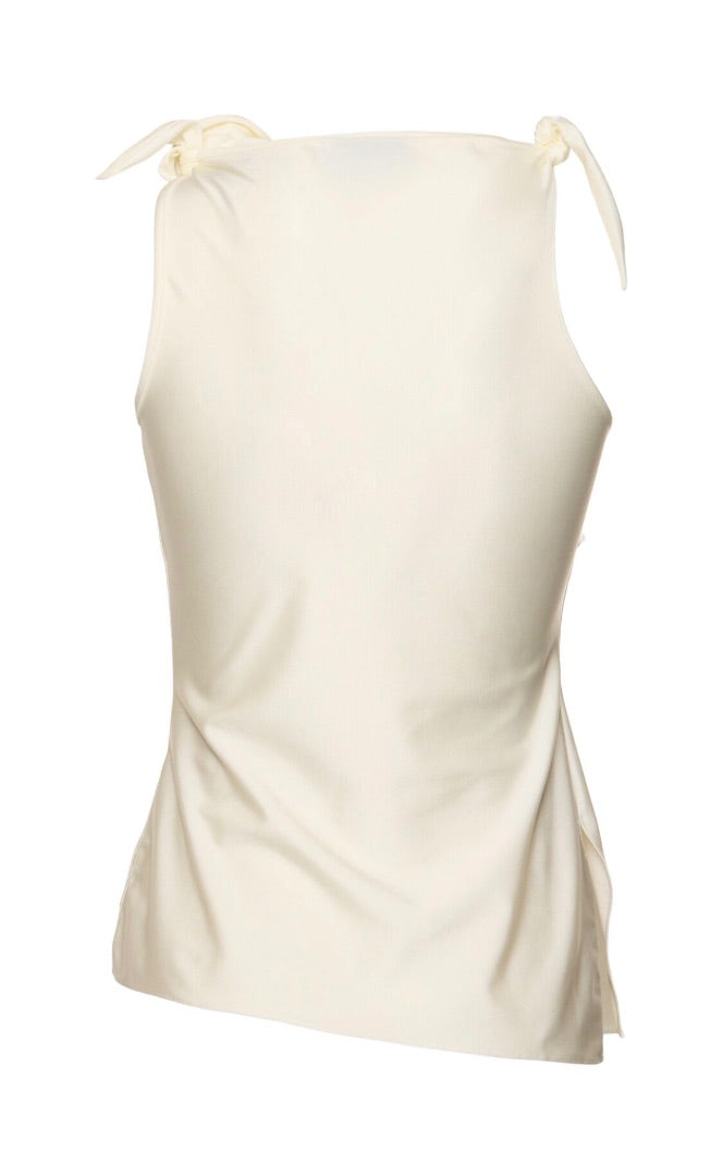 Coperni Asymmetric stretch jersey top