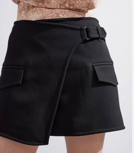 & Other Stories Wool Wrap Skirt