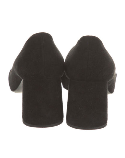 Prada Suede Block Heels