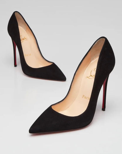 Louboutins So Kate 120 Suede Pump