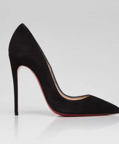 Louboutins So Kate 120 Suede Pump