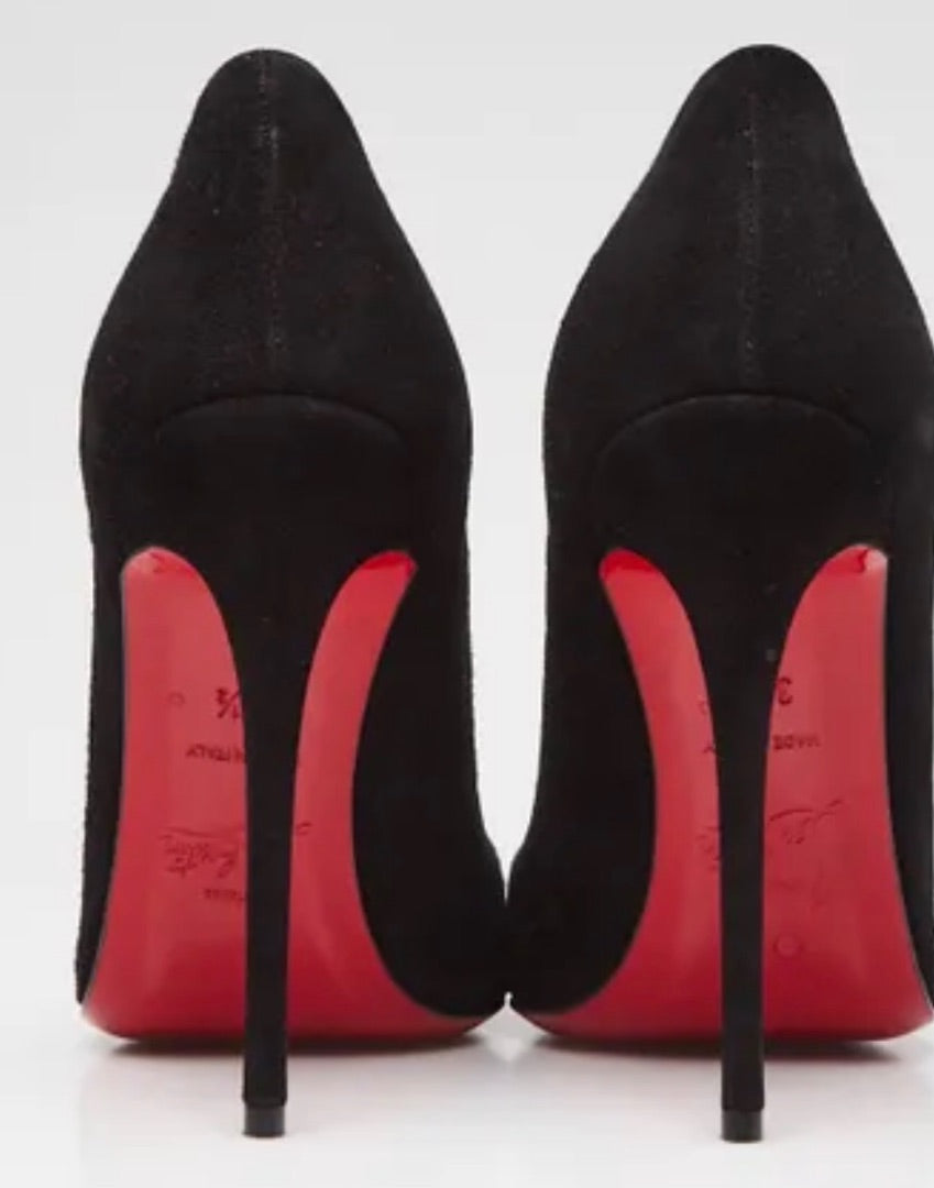 Louboutins So Kate 120 Suede Pump