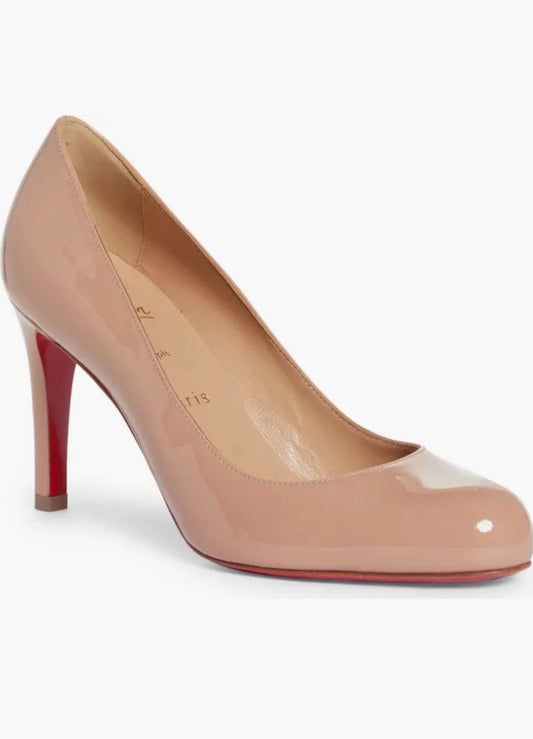 Louboutins Pummpie Round Toe Pump