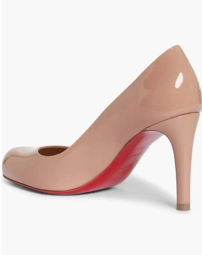 Louboutins Pummpie Round Toe Pump