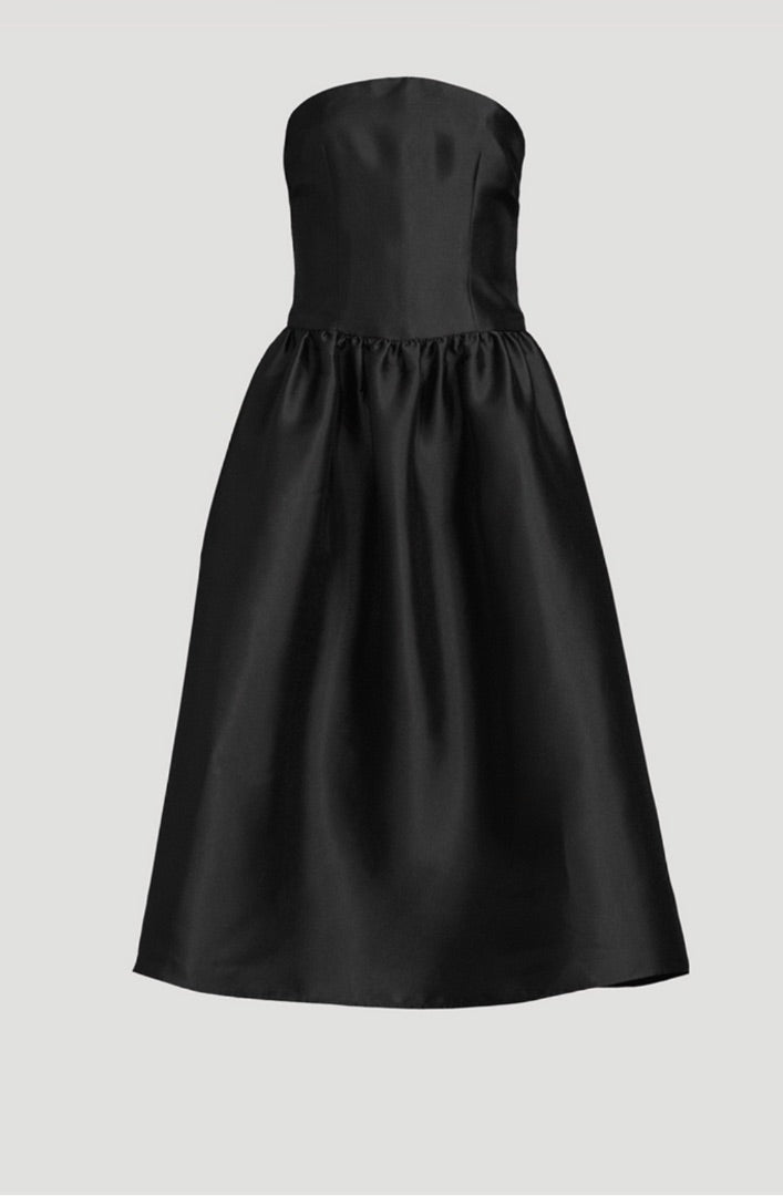 Self Portrait Taffeta Midi Dress