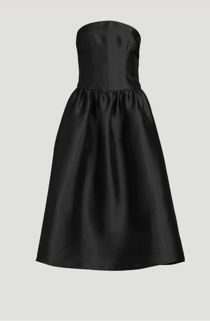 Self Portrait Taffeta Midi Dress