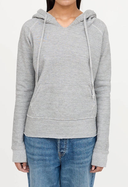 Nili Lotan Distressed Sweatshirt and cropped pants
