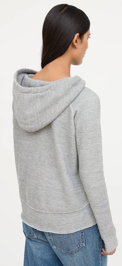 Nili Lotan Distressed Sweatshirt and cropped pants
