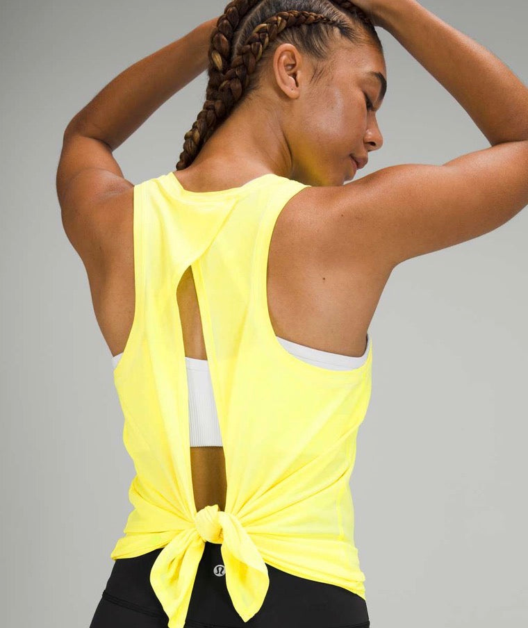 Lululemon All Tied Up Tank top