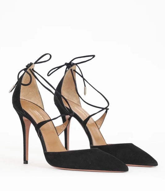 Aquazurra Suede Matilde Pump