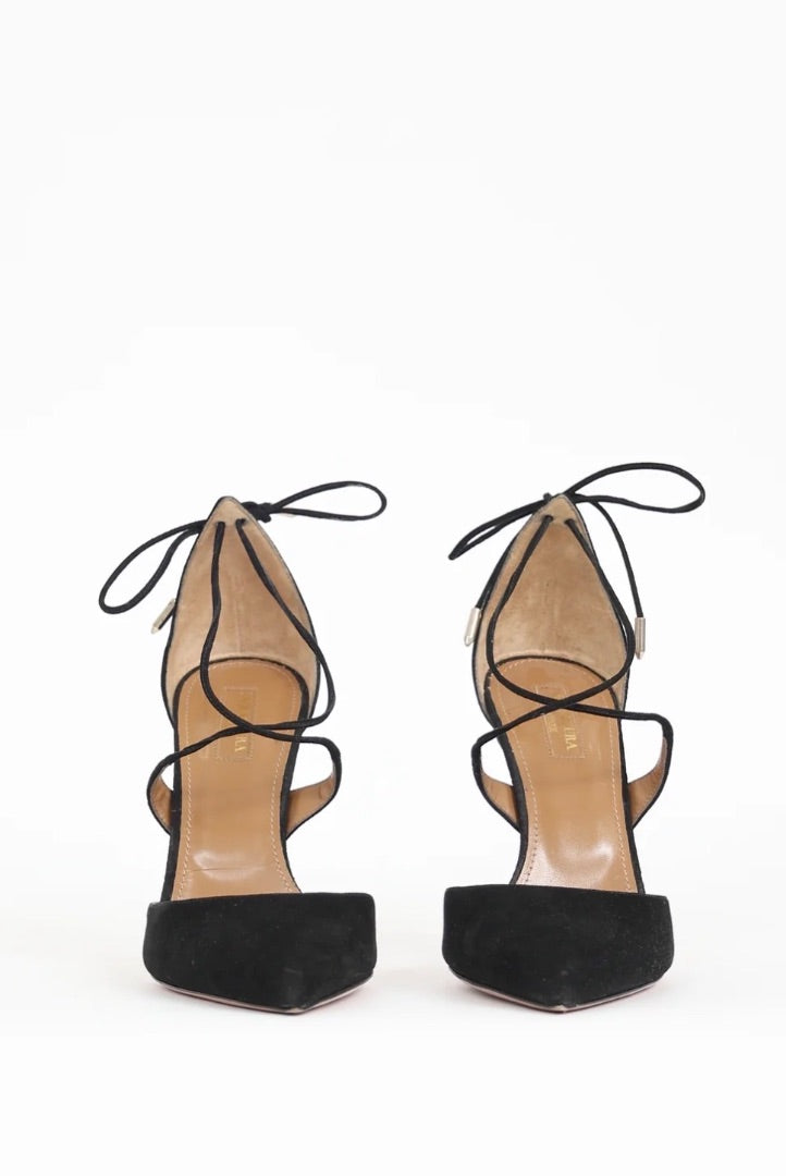 Aquazurra Suede Matilde Pump