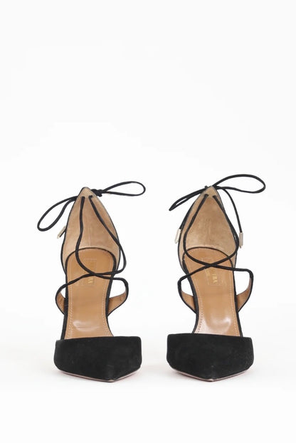Aquazurra Suede Matilde Pump