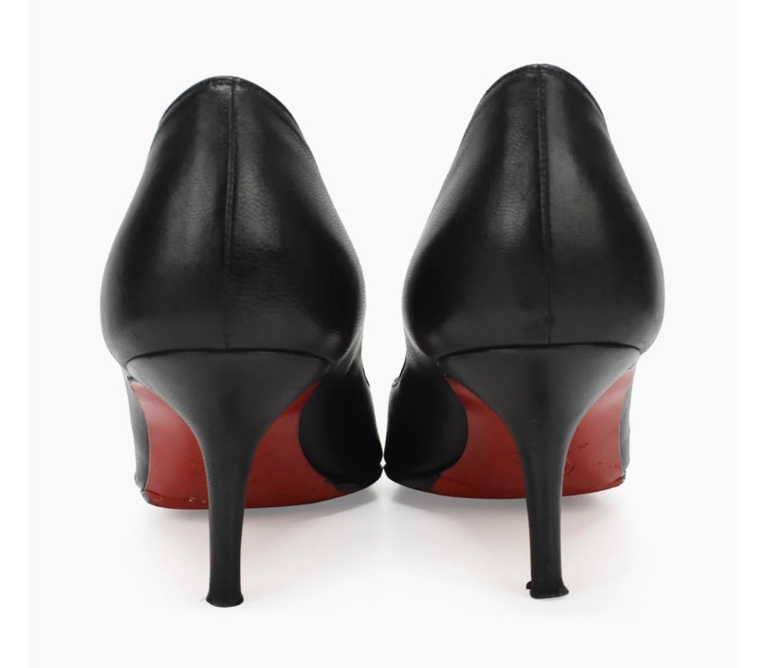 Louboutins Materna Peep' Pumps