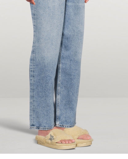 Golden Goose Poolstar Shearling Slide Sandals