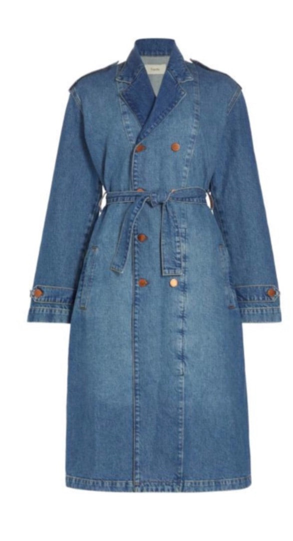 Triarchy Ms. Jones Denim trench coat