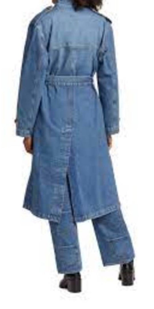 Triarchy Ms. Jones Denim trench coat