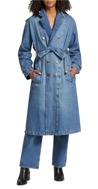Triarchy Ms. Jones Denim trench coat