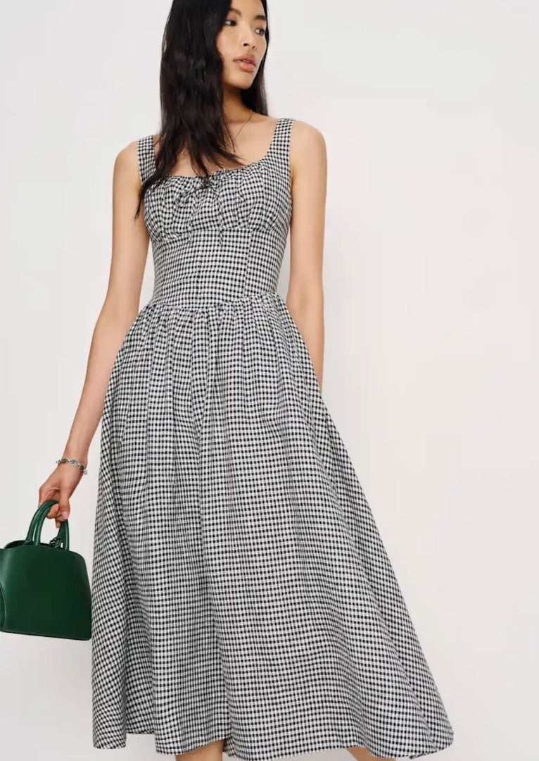 Reformation Balia Linen Dress
