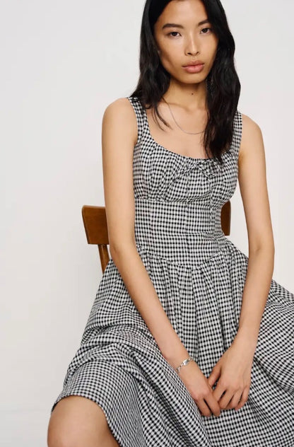 Reformation Balia Linen Dress