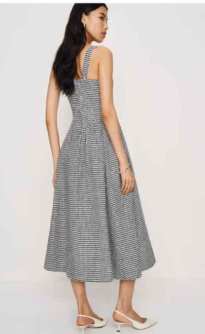 Reformation Balia Linen Dress