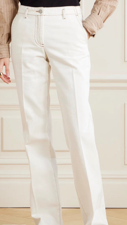Dries Van Noten Parchia low-rise straight-leg jeans