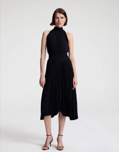 ALC Renzo Matte Pleated Dress