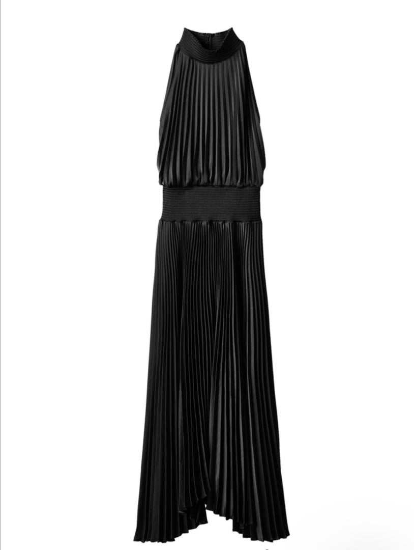 ALC Renzo Matte Pleated Dress