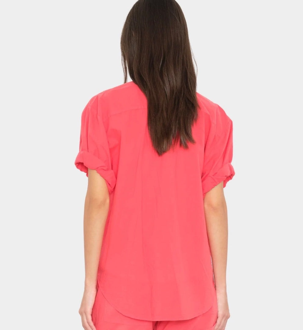Xirena Channing Shirt in Red Sky