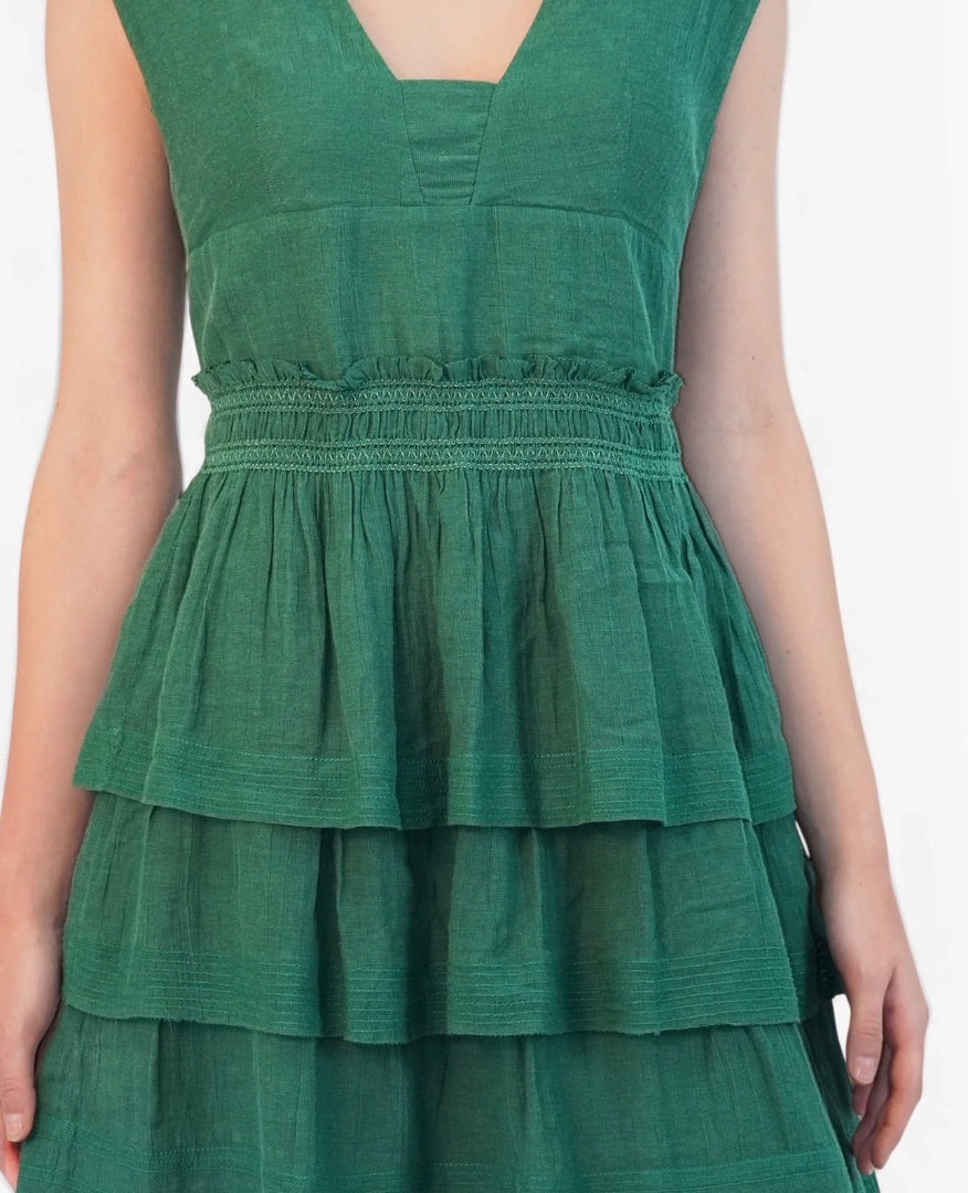 Isabel Marant Kali Flounce Dress