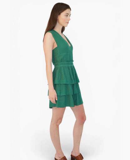 Isabel Marant Kali Flounce Dress