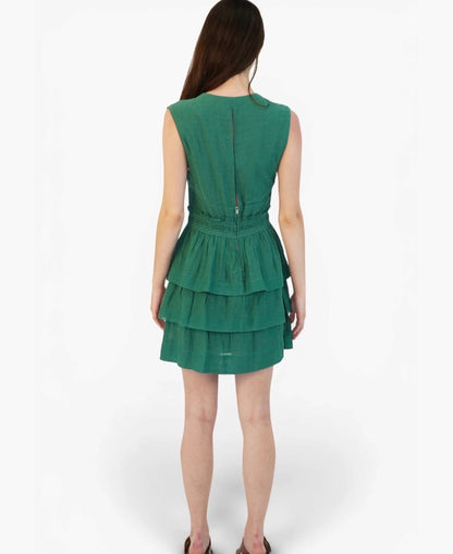 Isabel Marant Kali Flounce Dress