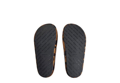 Balenciaga Animal Print BB Rise Slides