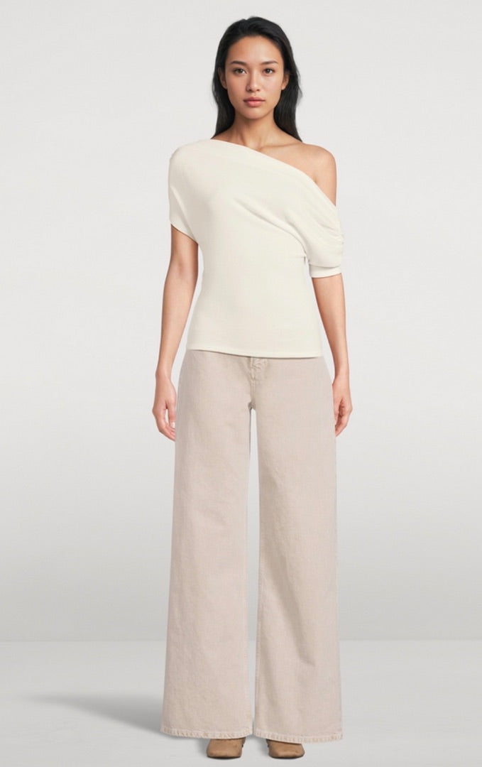 Reformation Cary Wide-Leg Jeans