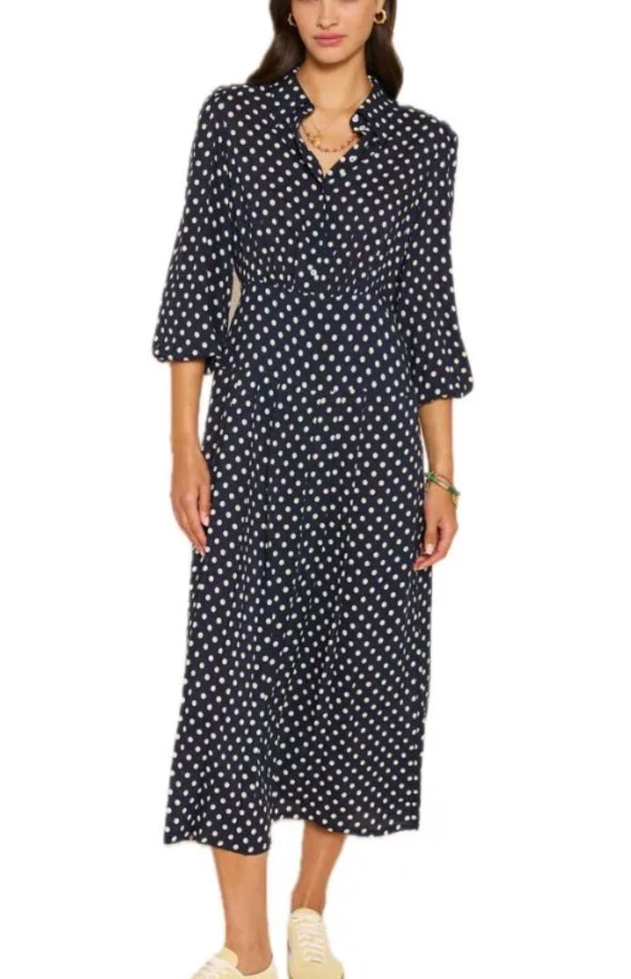 Rixo Rico Izzy Button Up Dress