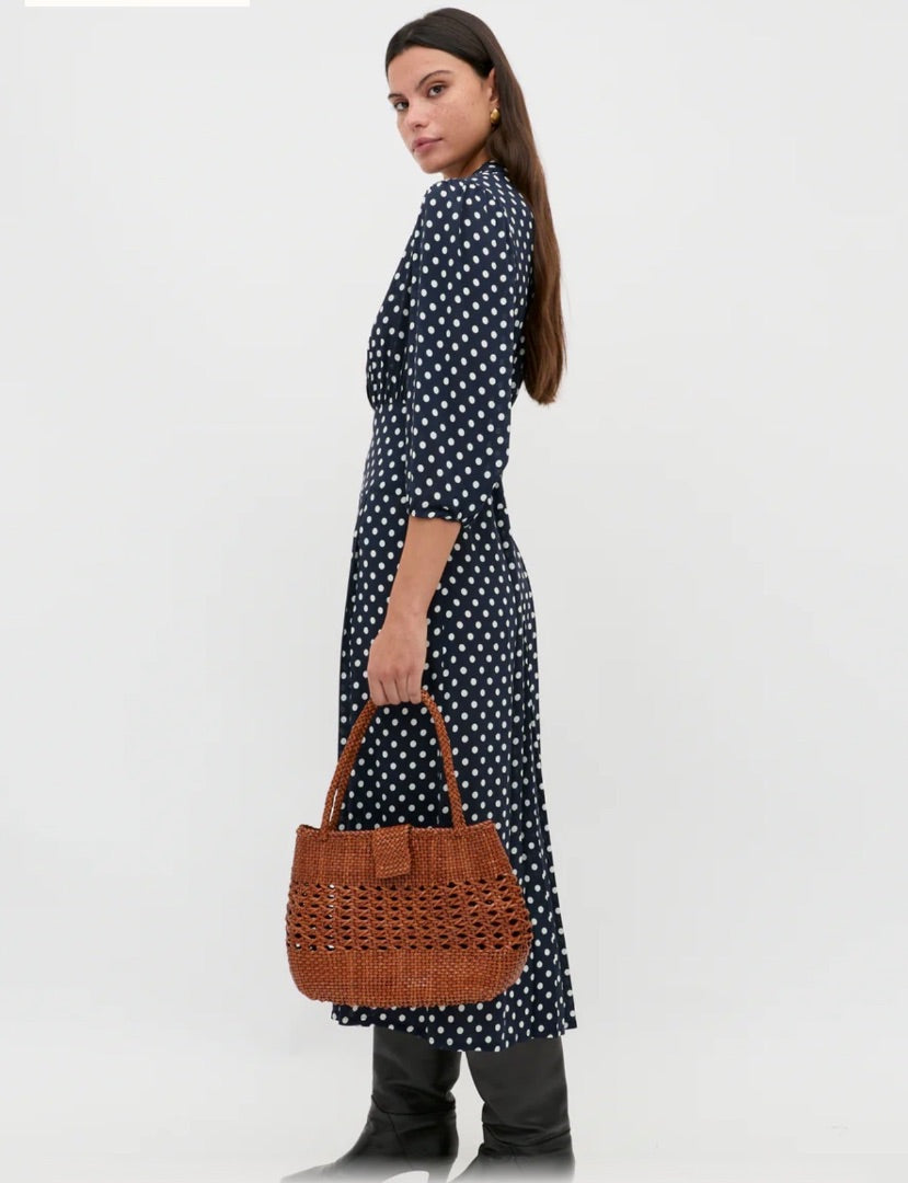 Rixo Rico Izzy Button Up Dress