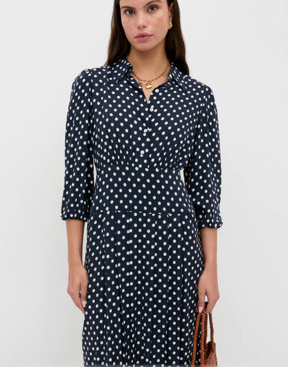 Rixo Rico Izzy Button Up Dress