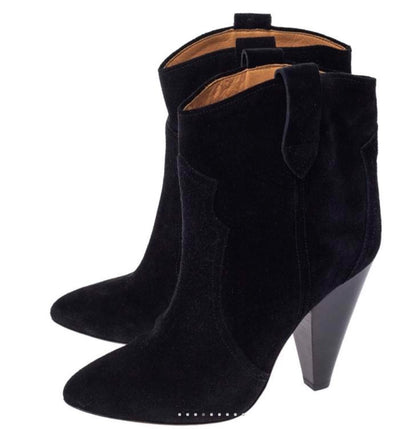 Isabel Marant Suede Heeled Roxann Booties