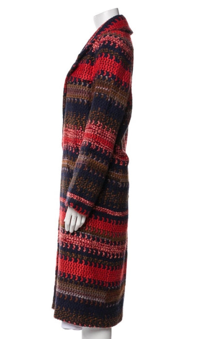 Smythe Printed Wool Coat