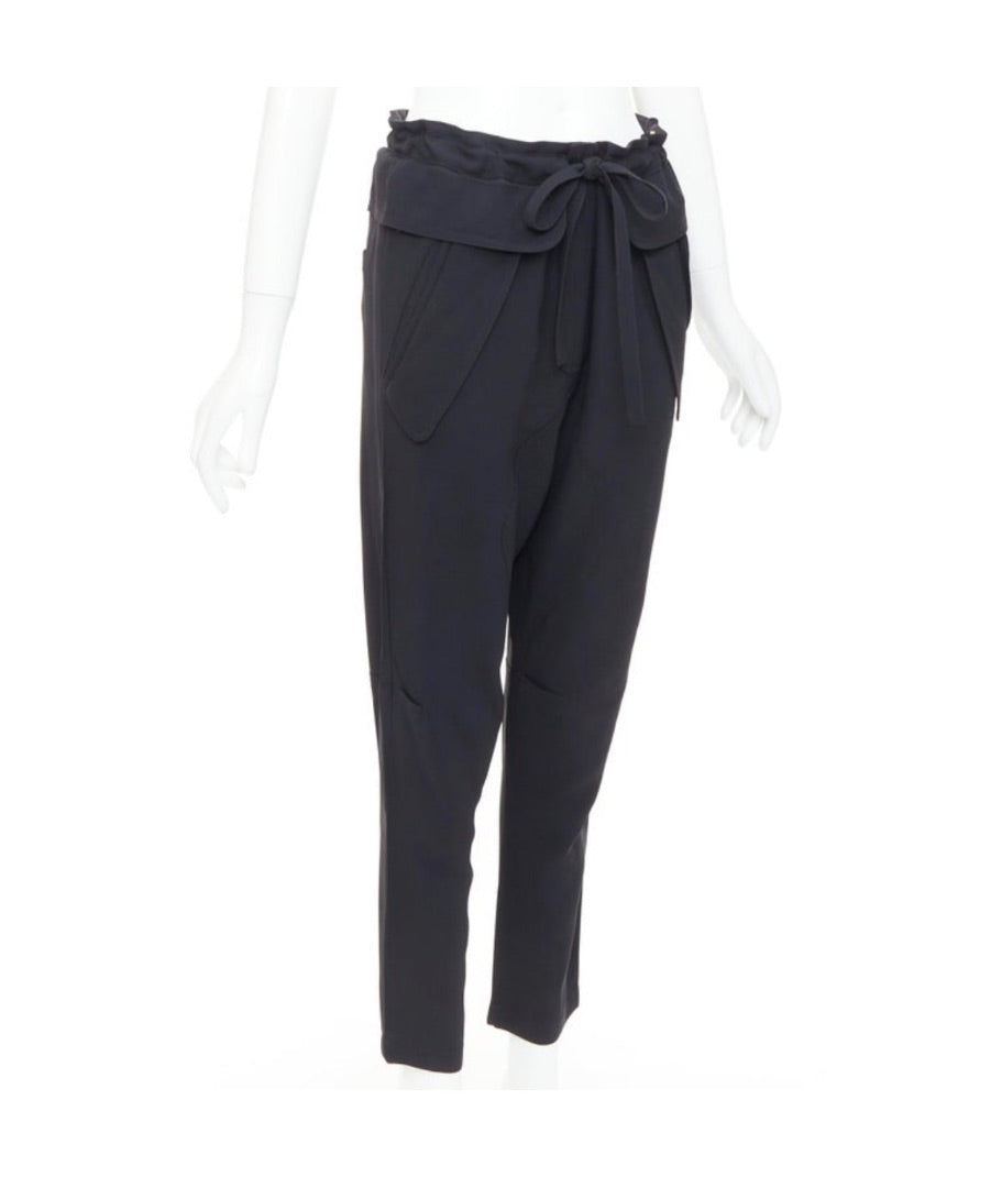 Chloe Paper bag cropped pants