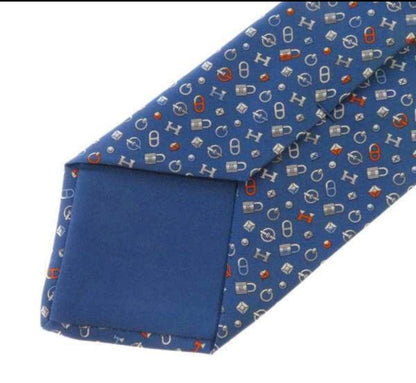 Hermes Silk Tie