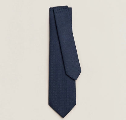 Hermes Silk Tie with H’s