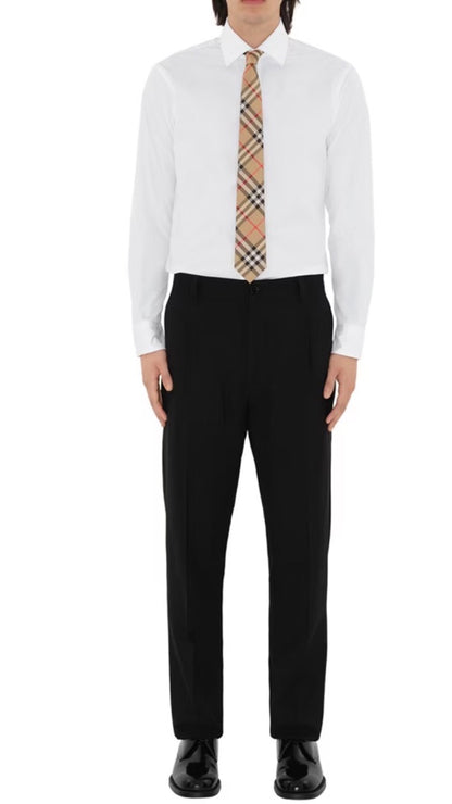 Burberry Silk Tie with classic print